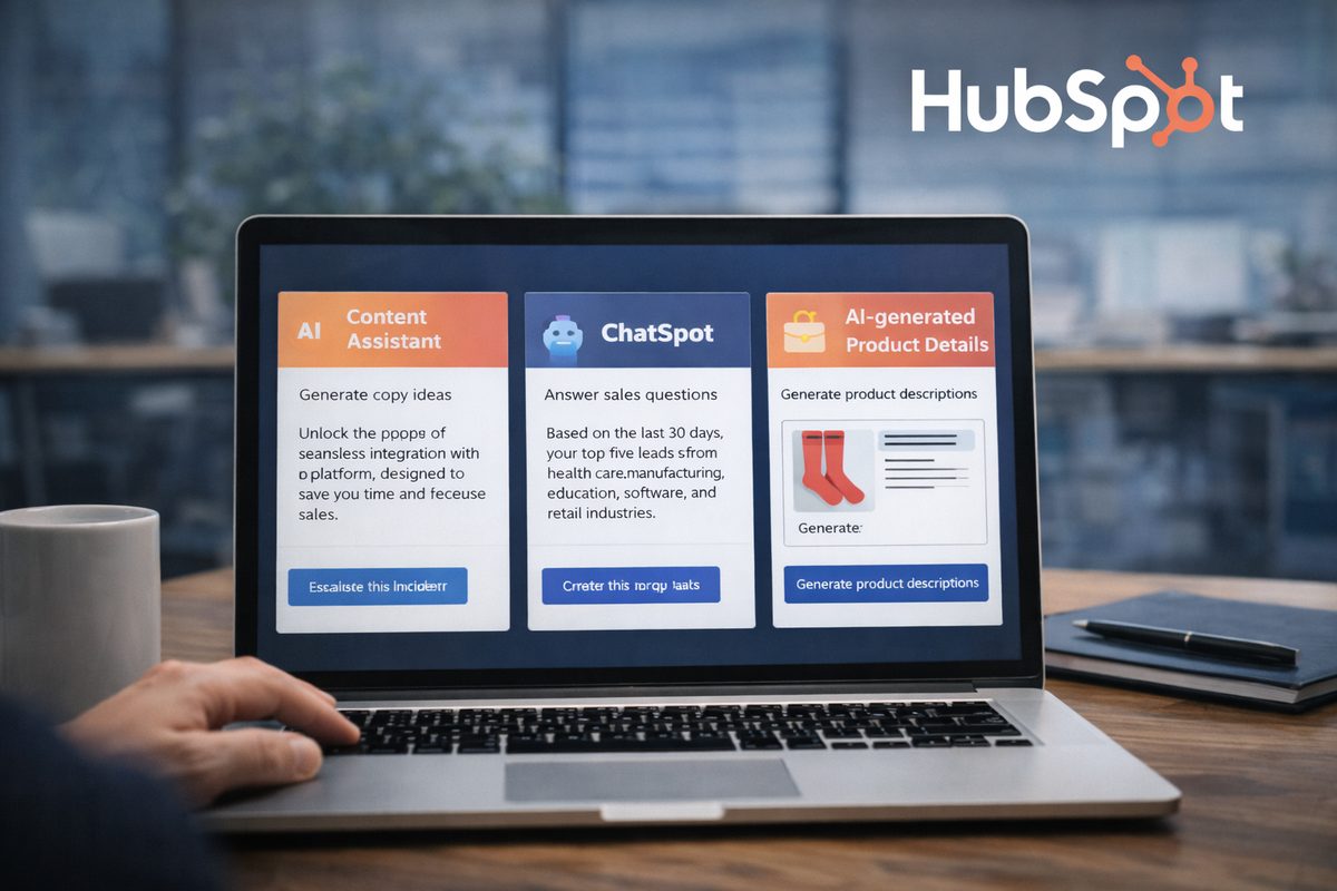 HubSpot anuncia recursos de IA para Marketing, Vendas e Comércio: o que muda