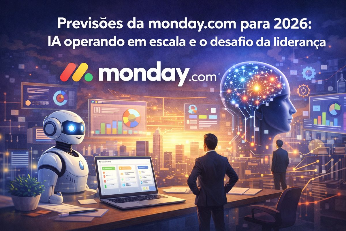 Previsões da monday.com para 2026: IA operando em escala e o desafio da liderança