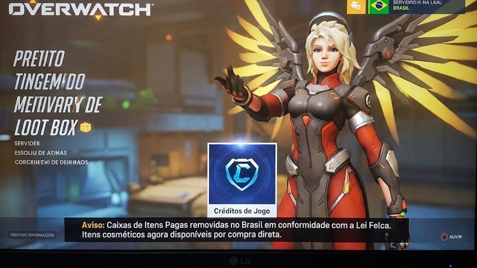 Lei Felca leva à remoção de loot boxes pagas em Overwatch no Brasil