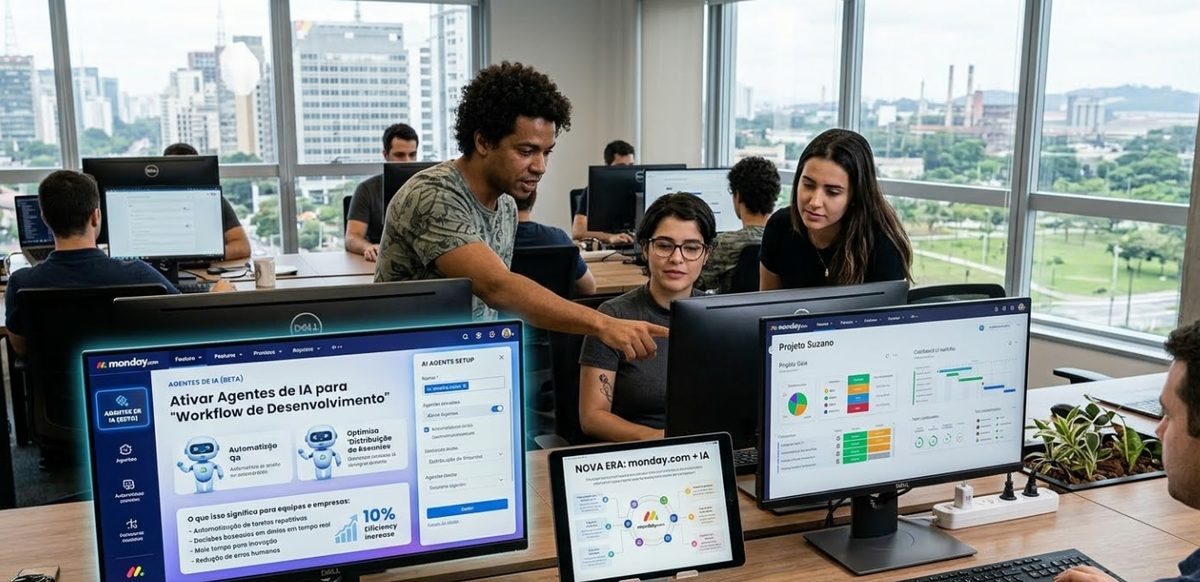 monday.com passa a aceitar agentes de IA: o que isso significa para equipes e empresas