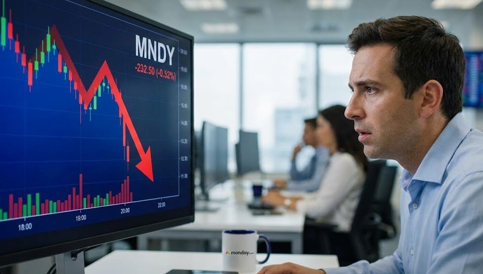monday.com supera estimativas no trimestre, mas orientação fraca reduz margem prevista e derruba ações