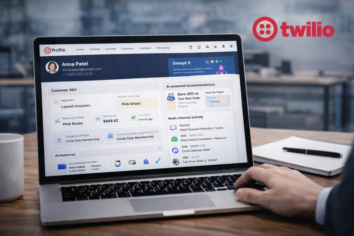 Twilio amplia recursos de dados na sua plataforma de engajamento do cliente